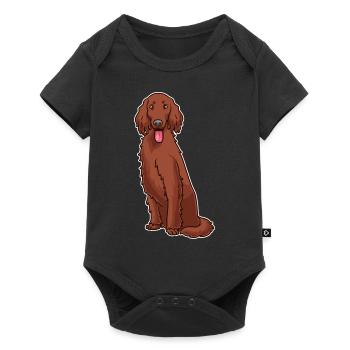 Irish Red Setter Dog Gift - Baby Premium short-sleeve bodysuit - black - Front