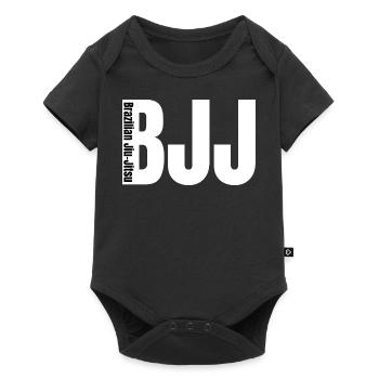Signe brésilien de Jiu-Jitsu BJJ - Body à manches courtes Premium Bébé - noir - Devant