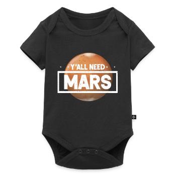 Mars - Body à manches courtes Premium Bébé - noir - Devant