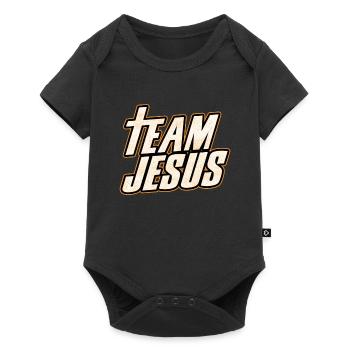 Équipe Jésus-Christ Dieu Foi Religion Don de prière - Body à manches courtes Premium Bébé - noir - Devant