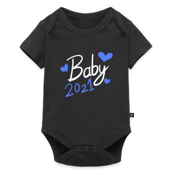 Bébé 2021 - Body à manches courtes Premium Bébé - noir - Devant