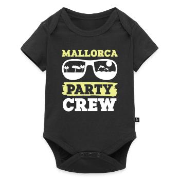 Mallorca Party Crew - Body à manches courtes Premium Bébé - noir - Devant