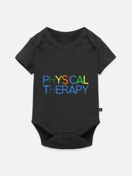 Physiotherapeut - Baby Premium Kurzarmbody - Schwarz