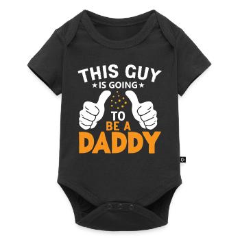 Soon Papa This Guy Is Going to Be a Daddy - Baby Premium short-sleeve bodysuit - black - Front
