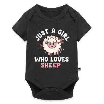Mouton - Body à manches courtes Premium Bébé - noir - Devant
