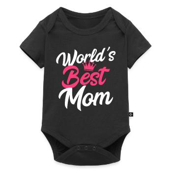 Meilleur Maman Maman Fête des mères - Body à manches courtes Premium Bébé - noir - Devant