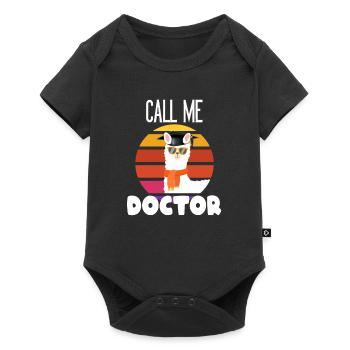 Doctor Doctor Medicine Urologist Doc ENT Wife Gift - Baby Premium short-sleeve bodysuit - black - Front
