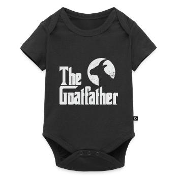 The Goat - Baby Premium short-sleeve bodysuit - black - Front