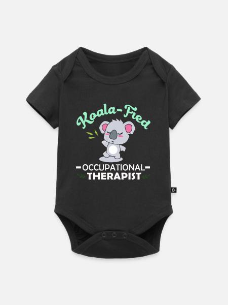 Ergotherapeut - Baby Premium Kurzarmbody - Schwarz