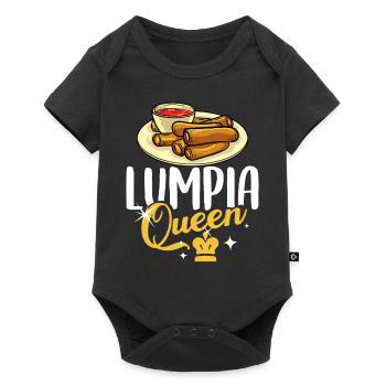 Lumpia Wraps Spring Roll Shanghai Filipino - Baby Premium short-sleeve bodysuit - black - Front