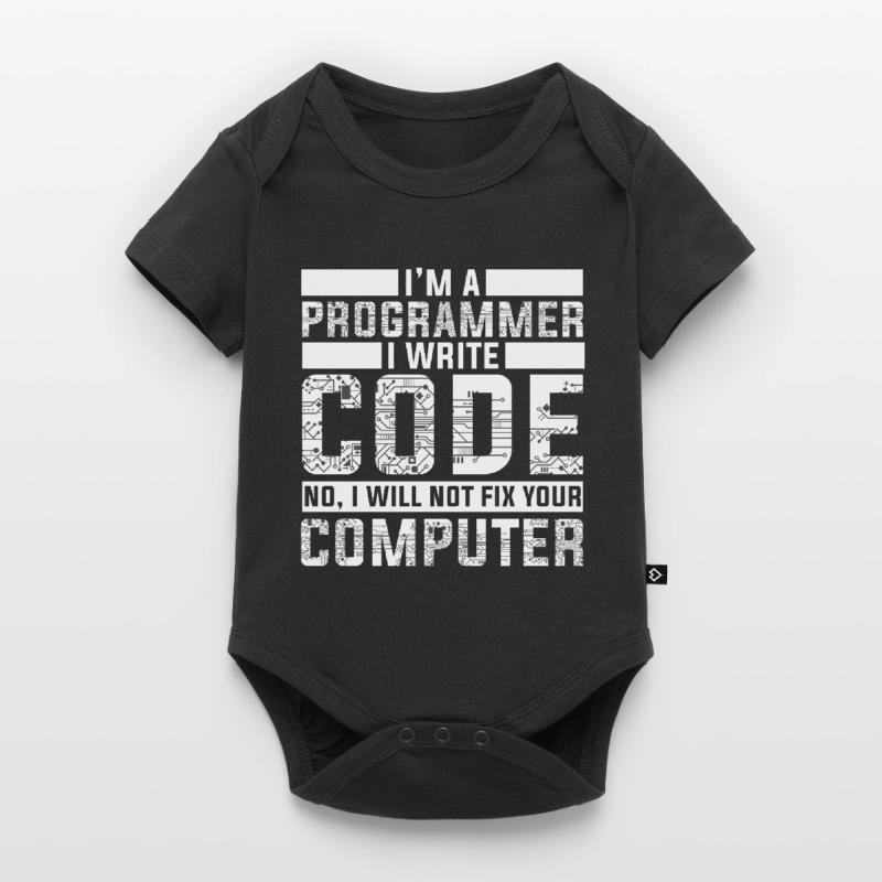 Programmierer Entwickler - Code Nerd Geek Baby Premium Kurzarmbody