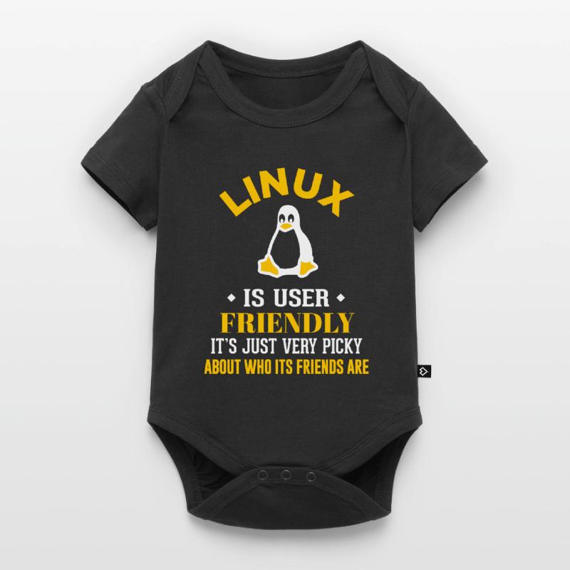 Linux Geek Coding Programmeur Nerd Body à manches courtes Premium Bébé
