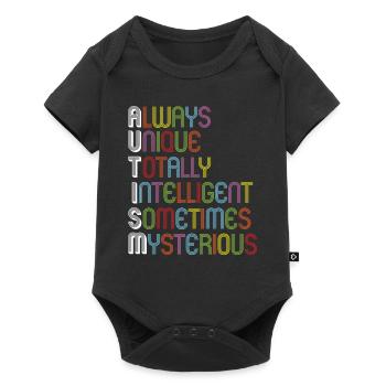 Autism Awareness - Baby Premium short-sleeve bodysuit - black - Front