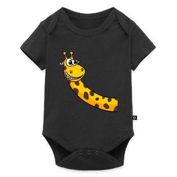 Girafe - Body à manches courtes Premium Bébé - noir - Devant