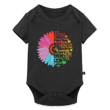 Autisme Conscience - Body à manches courtes Premium Bébé - noir - Devant