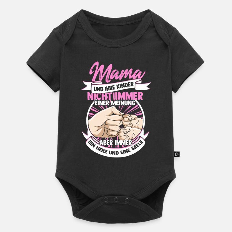 Muttertag - Baby Premium Kurzarmbody - Schwarz