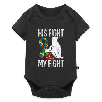 Autism Awareness - Baby Premium short-sleeve bodysuit - black - Front