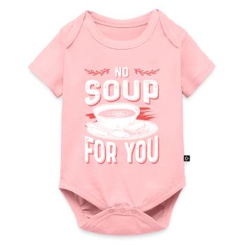 soup delicious - Baby Premium short-sleeve bodysuit - rose - Front