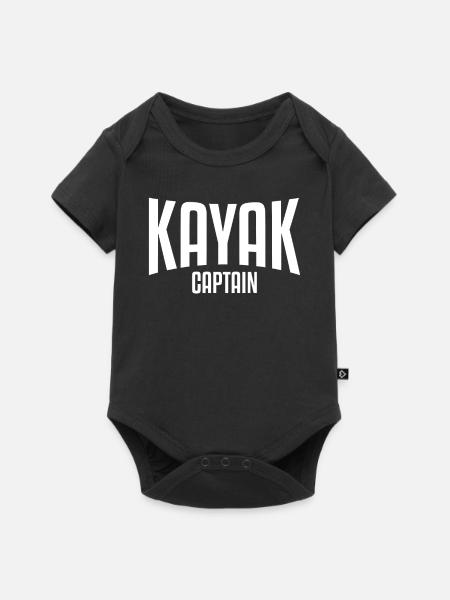 KAYAK CAPTAIN - Baby Premium Kurzarmbody - Schwarz