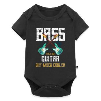 Bass Guitarist Bass Player - Baby Premium short-sleeve bodysuit - black - Front