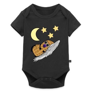 Bambino bambino bambino bambino nascita asilo - Body Premium a maniche corte per neonati  - nero - Fronte