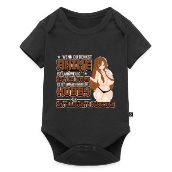 Anime Anime Girl Anime Girl Anime Clothing - Baby Premium short-sleeve bodysuit - black - Front