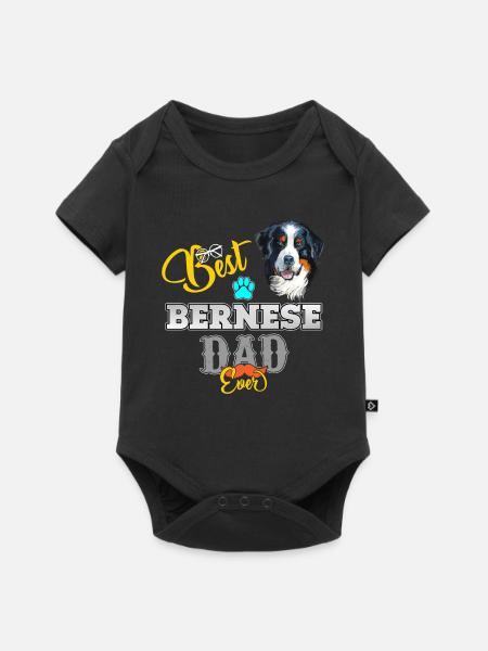 Berner Sennenhund - Baby Premium Kurzarmbody - Schwarz