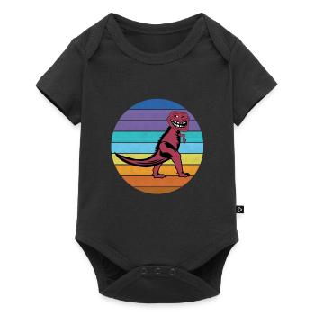 Regarder à l’intérieur Retro Meme - Body à manches courtes Premium Bébé - noir - Devant