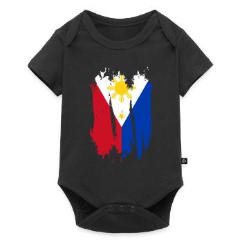 Philippines - Body à manches courtes Premium Bébé - noir - Devant
