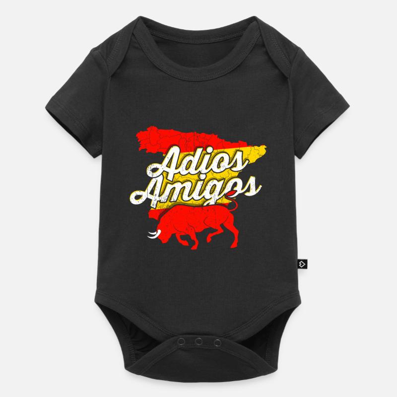Espagne - Body à manches courtes Premium Bébé - noir