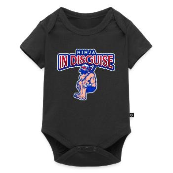 Ninja in disguise - Baby Premium short-sleeve bodysuit - black - Front