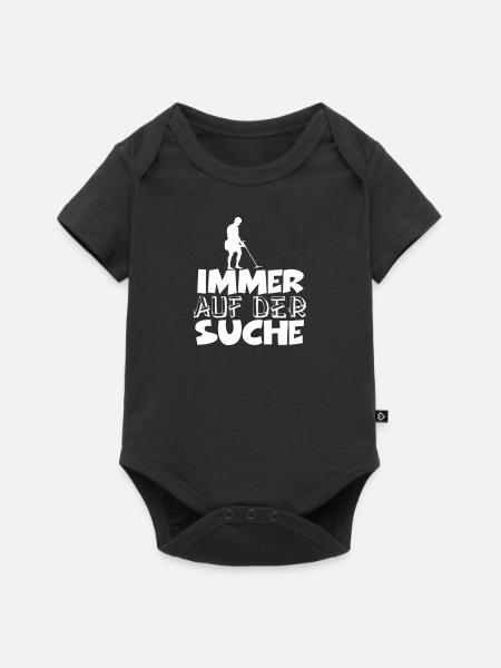 Sondler Sondeln Sondengänger - Baby Premium Kurzarmbody - Schwarz