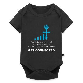 | Catholic priest Funny gift | - Baby Premium short-sleeve bodysuit - black - Front