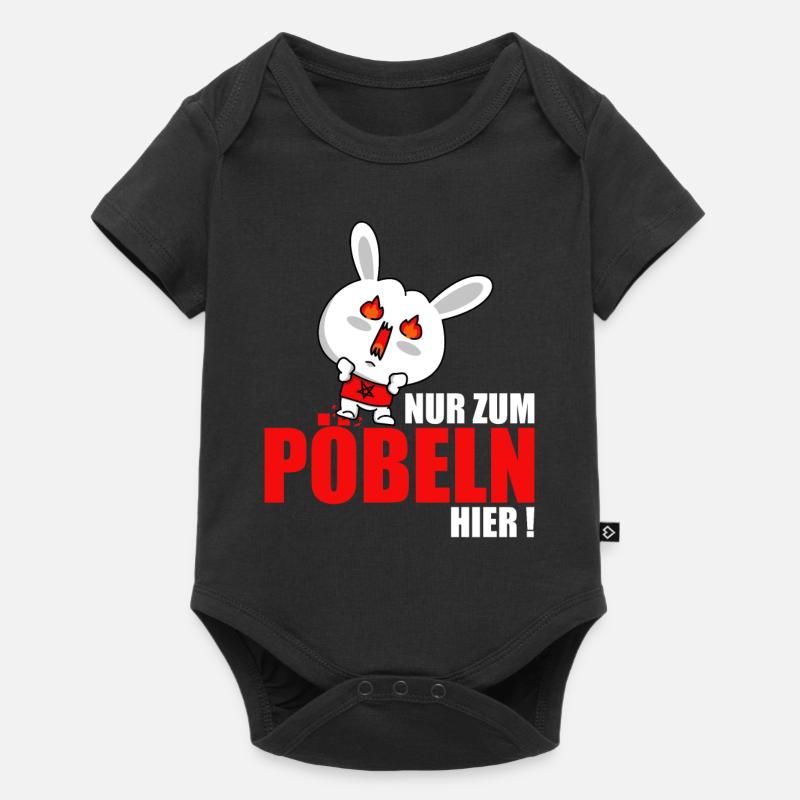 I'm just for mobing Here - Baby Premium short-sleeve bodysuit - black