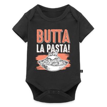 Spaghetti aux pâtes - Body à manches courtes Premium Bébé - noir - Devant
