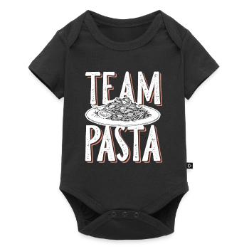 team Pasta spaghetti - Body à manches courtes Premium Bébé - noir - Devant
