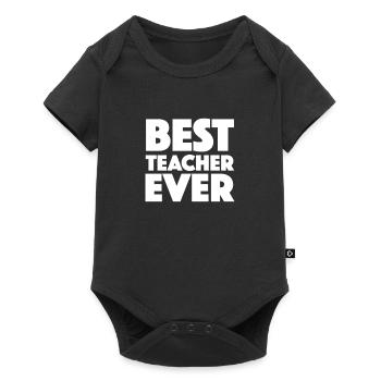 Best Teacher Ever Apparel Teacher Appreciation - Baby Premium short-sleeve bodysuit - black - Front