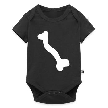 Os squelette - Body à manches courtes Premium Bébé - noir - Devant