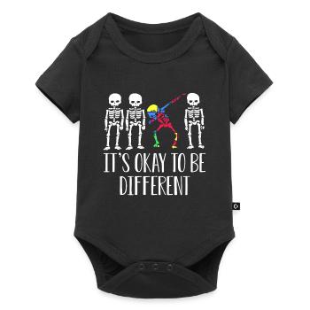 Autism Autistic Asberger Autism Awareness Puzzle - Baby Premium short-sleeve bodysuit - black - Front