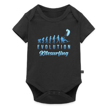 Kitesurf Evolution - Body à manches courtes Premium Bébé - noir - Devant