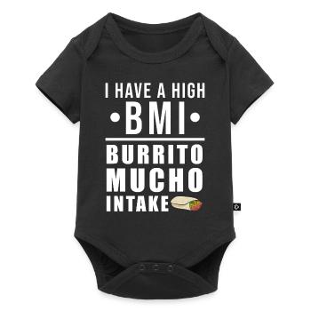 burrito - Baby Premium short-sleeve bodysuit - black - Front