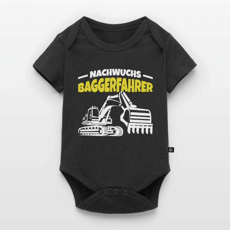 Nachwuchs Baggerfahrer Bagger Junge Baby Premium Kurzarmbody