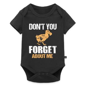 dodo - Baby Premium short-sleeve bodysuit - black - Front