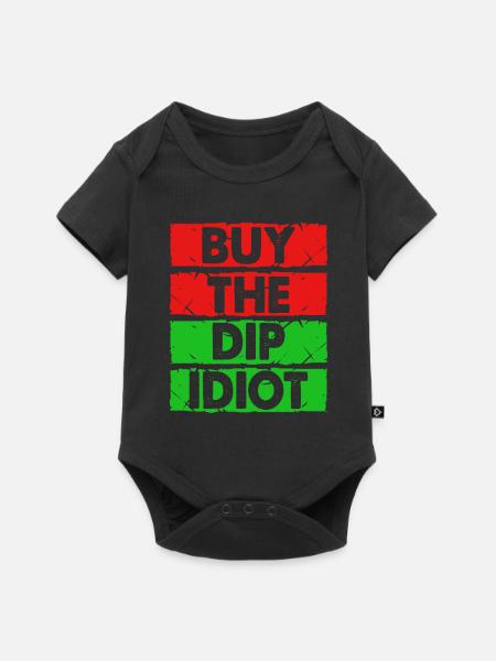 Börse - Baby Premium Kurzarmbody - Schwarz