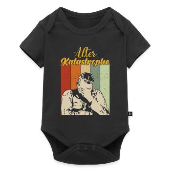 Alter Katastrophe - Baby Premium Kurzarmbody - Schwarz - Vorne