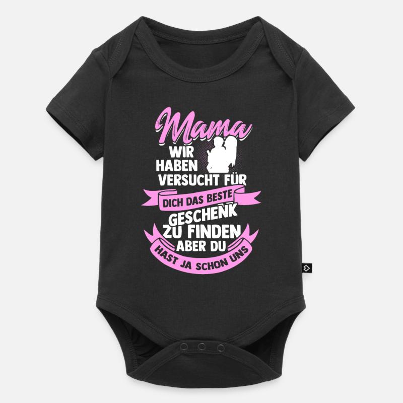 Muttertag - Baby Premium Kurzarmbody - Schwarz