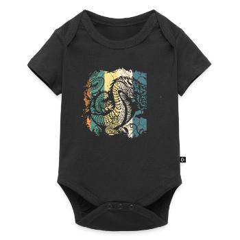Dragon - Baby Premium short-sleeve bodysuit - black - Front