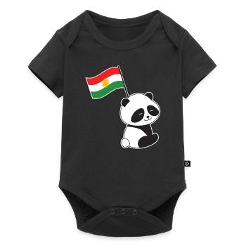 Kurdistan Kurdistan Kurdistan Kurdista Drôle - Body à manches courtes Premium Bébé - noir - Devant