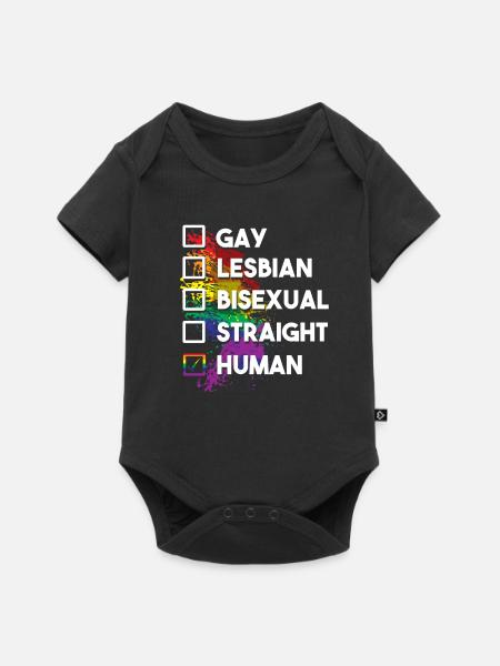 Equality - Baby Premium Kurzarmbody - Schwarz