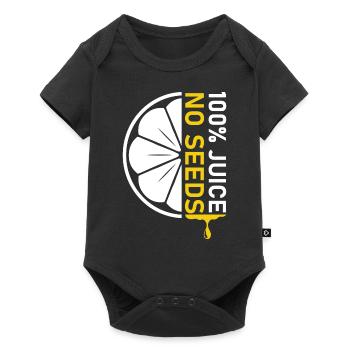 Funny Vasectomy Shirt - 100% Juice No Seeds - Baby Premium short-sleeve bodysuit - black - Front